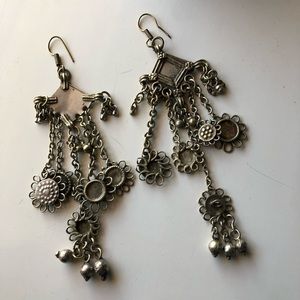 Handmade dangly earrings